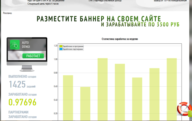 План заработка денег